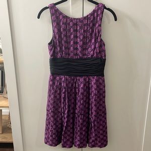 Purple dress